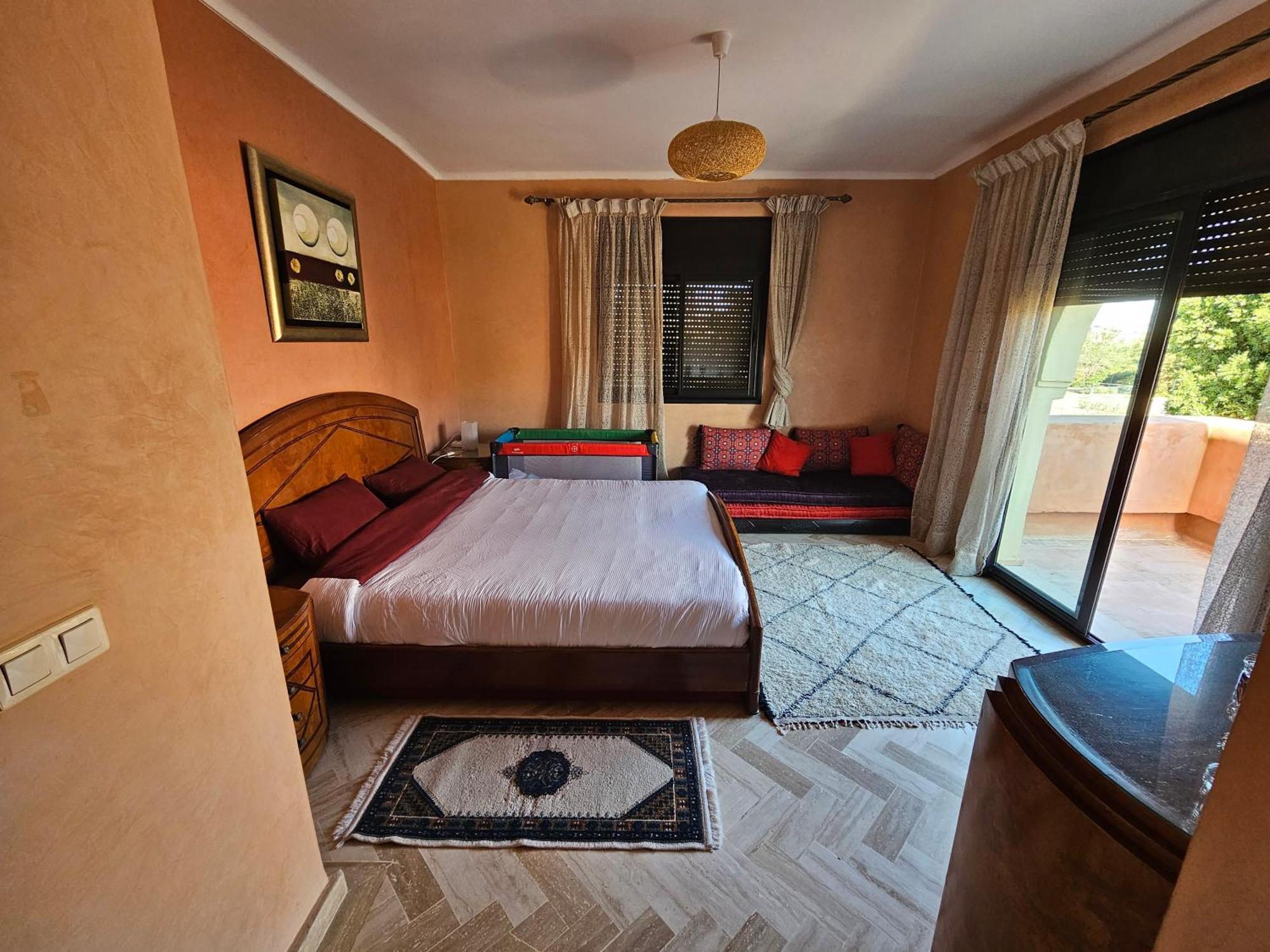 atlas golf resort marrakech duplex à 02 étages,jardin privé Marrakesh Esterno foto